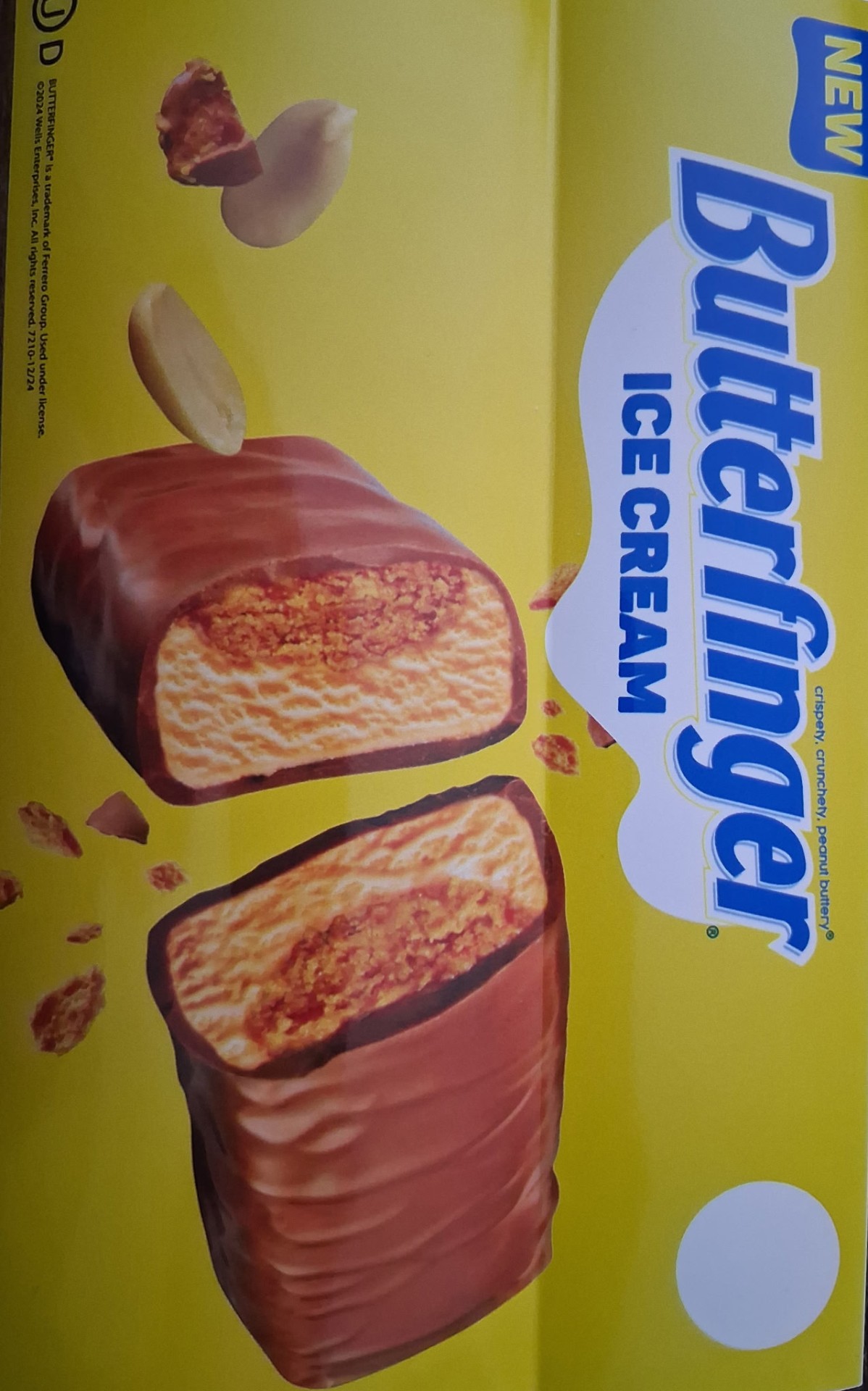 Butterfinger Ice Cream Bar