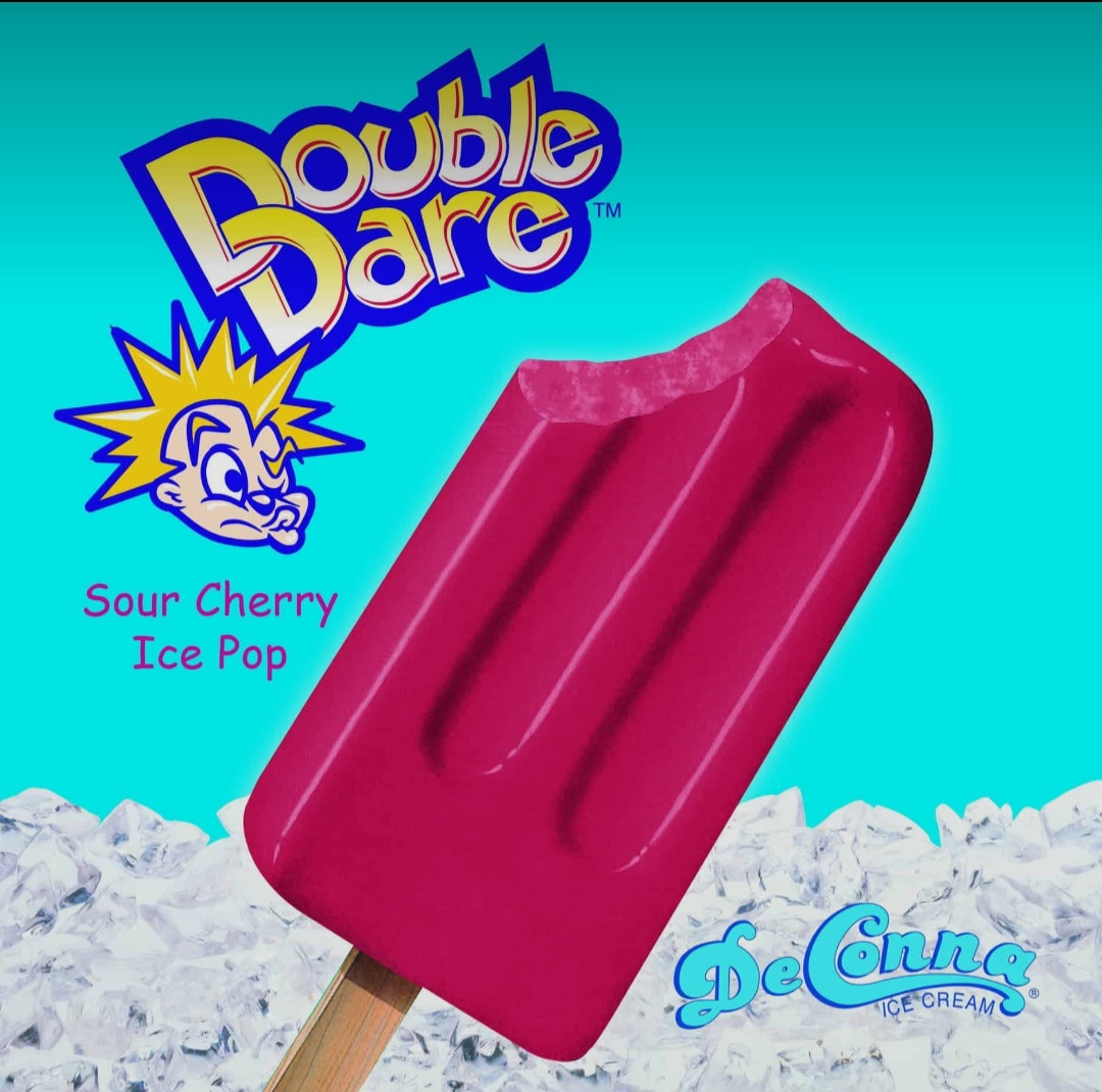 Double Dare Sour Cherry Ice Pop