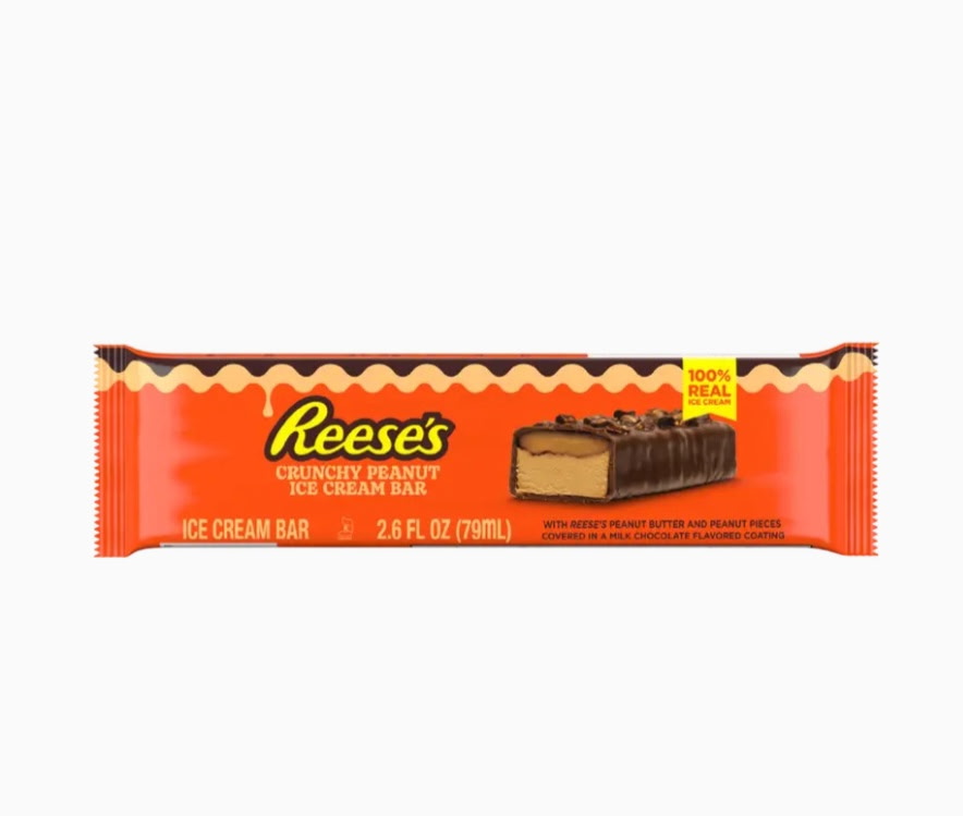 Reese's Crunchy Peanut Ice Cream Bar