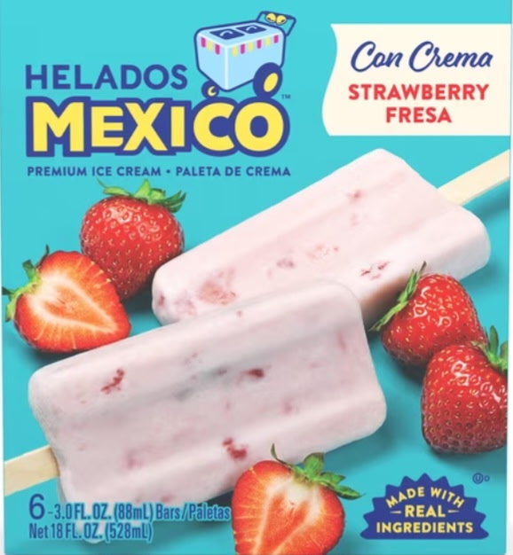 Helados Mexico Strawberry Bar