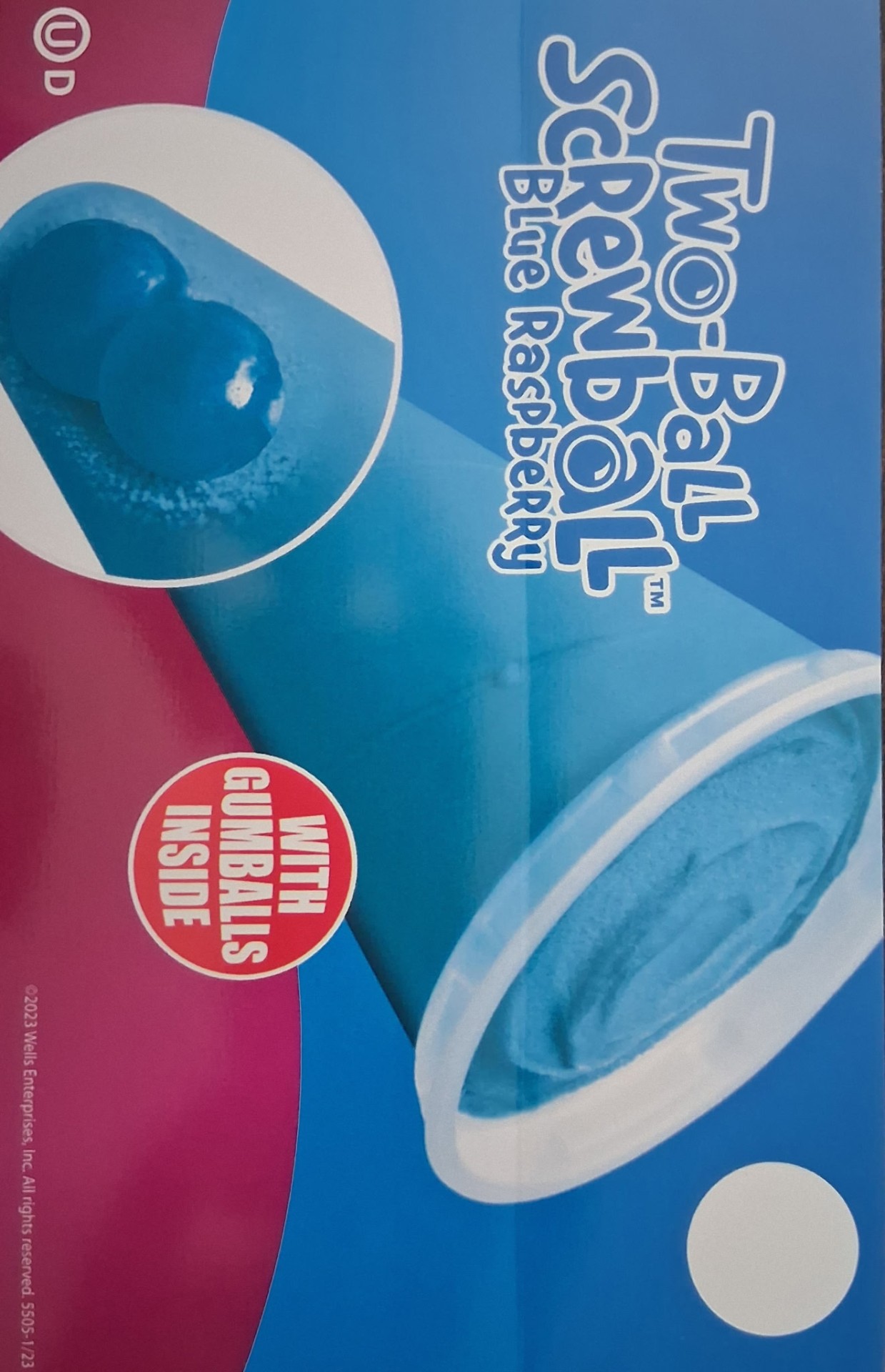Screwball Blue Raspberry